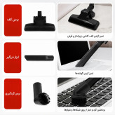 جاروبرقی مخزندار 1200 وات دسینی مدل DS-6684