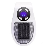 فن هیتر برقی دستی 500 وات مدل Portable heater با تایمر هوشمند و صفحه نمایش LED، کممصرف، سبک و قابل حمل مناسب فضای خانه، اداری، گلخانه و کارگاه