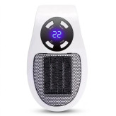فن هیتر برقی دستی 500 وات مدل Portable heater با تایمر هوشمند و صفحه نمایش LED، کممصرف، سبک و قابل حمل مناسب فضای خانه، اداری، گلخانه و کارگاه