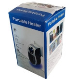 فن هیتر برقی دستی 500 وات مدل Portable heater با تایمر هوشمند و صفحه نمایش LED، کممصرف، سبک و قابل حمل مناسب فضای خانه، اداری، گلخانه و کارگاه